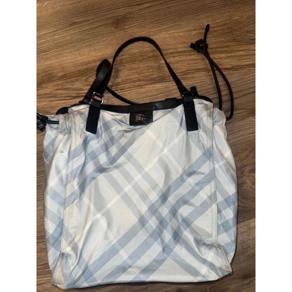Burberry canvas bag